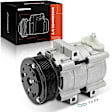 2000 Ford E-250 Econoline - A/C Compressor, FS10 Style, With Clutch, 8-Groove Pulley, 5.4L 8Cyl
