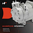 1995 Nissan Maxima - A/C Compressor, Until June 15, 1996, With Clutch, 6-Groove Pulley, 3.0L 6Cyl