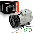 APACC584 AC Compressor with Clutch with 6-Groove Pulley