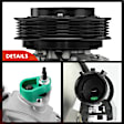 APACC588 AC Compressor with Clutch & Pulley