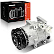 APACC601 AC Compressor with Clutch with 6-Groove Pulley