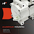 APACC616 AC Compressor with Clutch & Pulley