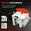 APACC616 AC Compressor with Clutch & Pulley