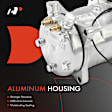 APACC624 AC Compressor with Clutch with 2-Groove Pulley