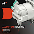 APACC627 AC Compressor with Clutch & Pulley