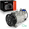 2016 Audi A6 Quattro - A/C Compressor, It Comes With Clutch, With Clutch, 6-Groove Pulley, 3.0L 6Cyl