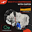 2016 Audi A6 Quattro - A/C Compressor, It Comes With Clutch, With Clutch, 6-Groove Pulley, 3.0L 6Cyl