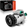2010 Kia Optima - A/C Compressor, engvin: 4, With VS16N Compressor, With Clutch, 6-Groove Pulley, 2.7L 6Cyl