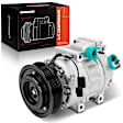 APACC643 AC Compressor with Clutch with 6-Groove Pulley