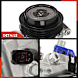 APACC655 AC Compressor with Clutch