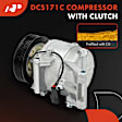 APACC661 AC Compressor with 6-Groove Pulley