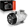 2009 Suzuki SX4 - A/C Compressor,  V08A0AA4AJ Style, With Clutch, 5-Groove Pulley, 2.0L 4Cyl