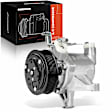 2015 Subaru XV Crosstrek - A/C Compressor,  With 7 Groove Pulley, With Clutch, 7-Groove Pulley, 2.0L 4Cyl