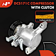 2015 Subaru XV Crosstrek - A/C Compressor,  With 7 Groove Pulley, With Clutch, 7-Groove Pulley, 2.0L 4Cyl