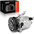 2015 Mitsubishi Mirage - A/C Compressor, With CR08 Compressor, With Clutch, 6-Groove Pulley, 1.2L 3Cyl
