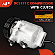 2015 Mitsubishi Mirage - A/C Compressor, With CR08 Compressor, With Clutch, 6-Groove Pulley, 1.2L 3Cyl