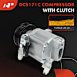 APACC672 AC Compressor with Clutch with 5-Groove Pulley