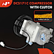 APACC677 AC Compressor with 5-Groove Pulley