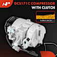 APACC691 AC Compressor with Clutch with 6-Groove Pulley