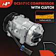 APACC699 AC Compressor with Clutch with 6-Groove Pulley