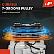APACC701 AC Compressor with Clutch