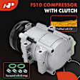 APACC707 AC Compressor with Clutch
