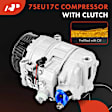 APACC709 AC Compressor with Clutch with 8-Groove Pulley