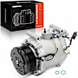 2010 Honda Civic - A/C Compressor, With Clutch, 7-Groove Pulley, 2.0L 4Cyl