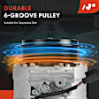 APACC717 AC Compressor with 6-Groove Pulley