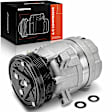 2006 Chevrolet Optra - A/C Compressor, Compressor Style V5, With Clutch, 6-Groove Pulley, 2.0L 4Cyl