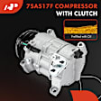 APACC732 AC Compressor with Clutch with 4-Groove Pulley