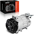 2017 Chrysler Pacifica - A/C Compressor, Compressor Type: CVC, New With Clutch, It comes With 6-Groove, With Clutch, 6-Groove Pulley, 3.6L 6Cyl