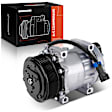 APACC738 AC Compressor with Clutch with 8-Groove Pulley