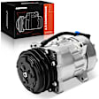 APACC757 AC Compressor with Clutch with 2-Groove Pulley