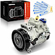 2004 Jaguar XJ8 - A/C Compressor, With Clutch, 6-Groove Pulley, 4.2L 8Cyl