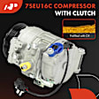 APACC774 AC Compressor with Clutch with 6-Groove Pulley