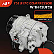 APACC782 AC Compressor with Clutch with 6-Groove Pulley