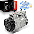 APACC783 AC Compressor with Clutch with 7-Groove Pulley