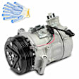 2015 Chevrolet Equinox - A/C Compressor, engvin: K, With Clutch, 5-Groove Pulley, 2.4L 4Cyl