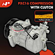 2015 Chevrolet Equinox - A/C Compressor, engvin: K, With Clutch, 5-Groove Pulley, 2.4L 4Cyl