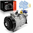 APACC793 AC Compressor with Clutch with 6-Groove Pulley