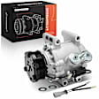 APACC795 AC Compressor with Clutch with 6-Groove Pulley