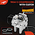 APACC795 AC Compressor with Clutch with 6-Groove Pulley