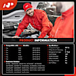 APACC798 AC Compressor with Clutch with 6-Groove Pulley