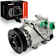 APACC823 AC Compressor with Clutch with 6-Groove Pulley