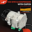 APACC823 AC Compressor with Clutch with 6-Groove Pulley