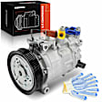 2023 Audi A4 Quattro - A/C Compressor, It comes With Clutch, It Fits The Model Built After 07/20/20, With Clutch, 6-Groove Pulley, 2.0L 4Cyl