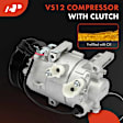 APACC848 AC Compressor with Clutch with 6-Groove Pulley