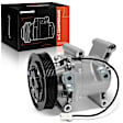 APACC862 AC Compressor Air Conditioning with Clutch with 6-Groove Pulley