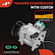 2002 Dodge Stratus - A/C Compressor, It comes With TRSA090 Compressor and Clutch, With Clutch, 6-Groove Pulley, 2.4L 4Cyl